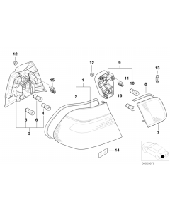 Genuine Rear Light Tail Lamp Socket Housing buy in USA