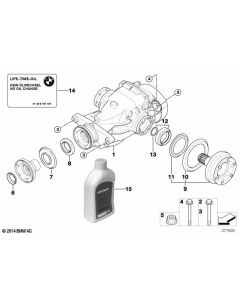 Genuine 1L Gear Differential Diff Oil 1 Litre Synthetic OSP 83 22 2 365 987 buy in USA