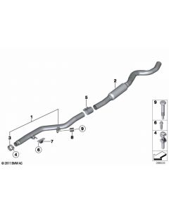 Genuine Clamping Bush Exhaust Muffler Clamp Tubing 70mm Diameter 18 30 7 560 780 buy in USA