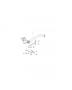 Genuine Diesel Catalyst Converter Bracket 18 20 2 249 290 buy in USA