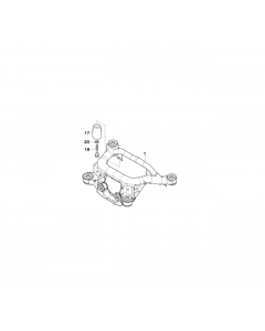 Genuine Rear Axle Carrier Subframe Vibration Absorber 33 31 6 754 031 buy in USA