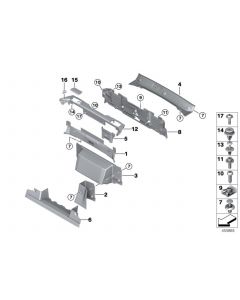 Genuine 2x Bulkhead Trim Panel Expanding Rivet Clip 7.5mm ? 51 48 3 418 609 buy in USA