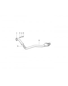 Genuine Exhaust System Compression Spring 18 11 2 242 656 buy in USA