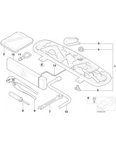 Genuine Towing Hinge 72 15 7 203 519 buy in USA