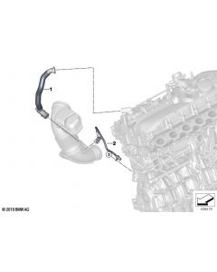 Genuine Vent Pipe Crankcase Ventilation Replacement Spare Part 11 15 7 637 521 buy in USA