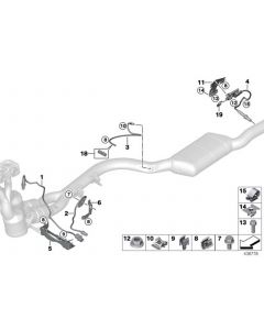 Genuine Emission Lambda Probe Prestol Cage Fixing 32 41 1 095 443 buy in USA