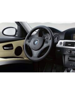 Genuine Steering Wheel Cover Trim Black 32 30 6 767 211 buy in USA