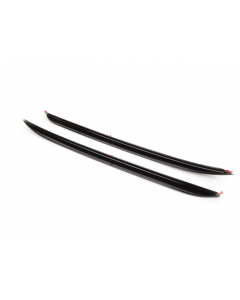 Genuine Rear Window Fins Diffusers High Gloss Black buy in USA