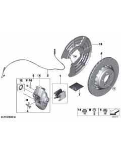 Genuine Rear Brake Pads Repair Kit S4007 34 21 2 284 766 buy in USA