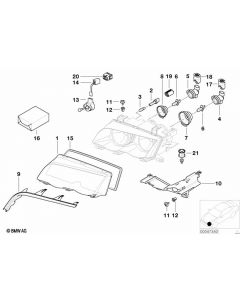 Genuine Fog Headlight Parking Light Bulb Socket Holder 63 12 8 380 205 buy in USA