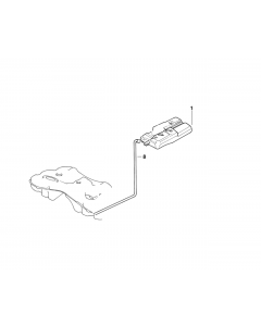 Genuine Fuel Tank Breather Line/Hose/Pipe 16 13 1 184 293 buy in USA