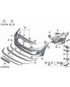 Genuine Front Lower Section Spoiler 51 11 9 850 695 buy in USA