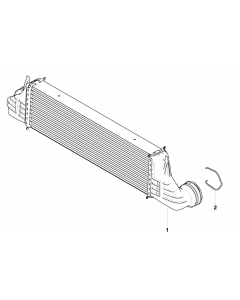 Genuine Intercooler Spring Clip 17 51 7 791 350 buy in USA