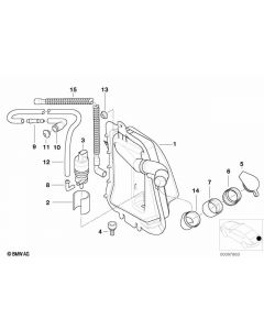 Genuine Rear Window Windscreen Water Spray Nozzle Jet Spare 61 68 8 220 823 buy in USA