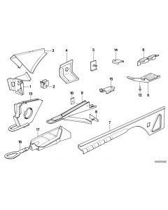 Genuine Towing Hinge 72 15 8 119 188 buy in USA