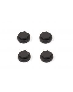 Genuine Wheel Bolt Lock Cover Cap Set x4 Black 36 13 6 752 592 buy in USA