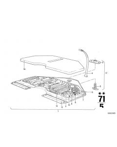 Genuine Sound Absorber 71 11 1 113 754 buy in USA