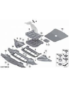 Genuine Right Driver Side OS Offside Deflector Lip Spare 51 71 8 054 282 buy in USA