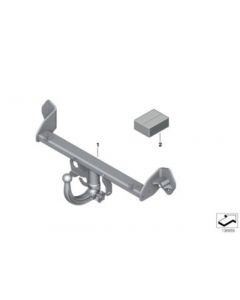 Genuine Trailer Tow Hitch Towbar with Detachable Ball Head 71 60 6 874 227 buy in USA