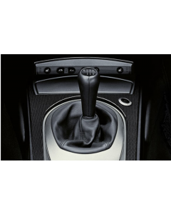 Genuine Leather Gear Stick Knob 6-Speed Black 25 11 7 523 817 buy in USA