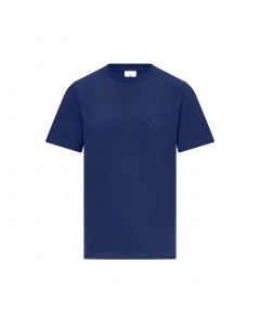 Genuine Logo Embossed Small Unisex Mens Womens Ladies T Shirt Blue Cotton 80 14 5 B36 AD5 buy in USA