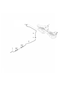 Genuine Fuel Pipe Feed Line Front 16 12 1 183 764 buy in USA