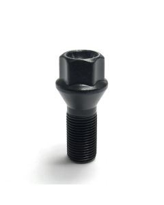 ✯✯✯✯✯ PlusTrack Extended Lug Bolt 12x1.5 Black 44mm Conical Tapered 17mm Head buy in USA