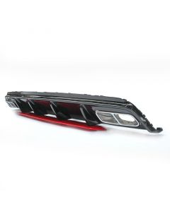 Exon Gloss Black Rear Diffuser Kit A45 AMG Style for Mercedes Benz A200 A250 Sport W176 (2013-2018) buy in USA