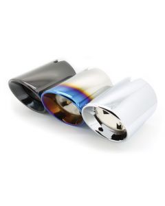 ✯✯✯✯✯ Design 3.75' (98mm) Angle Cut Slip On Exhaust Tips for BMW M3 F80 M4 F82 M2 Competition F87 S55 buy in USA