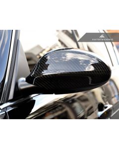 AutoTecknic Dry Carbon Fiber Mirror Covers - BMW E90/ E91 (06-08 Pre-Facelift) 3 Series Sedan/ Wagon buy in USA