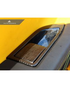 AutoTecknic Carbon Fiber Interior Door Handle Set - Ferrari 458 Italia/ 458 Spider buy in USA