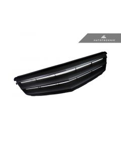 AutoTecknic Replacement Stealth Black Front Grille - Mercedes Benz W204 C-Class Sedan (2008-2013) buy in USA