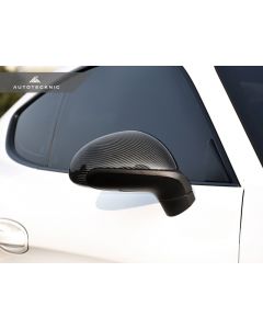 AutoTecknic Replacement Carbon Fiber Mirror Covers - Porsche 991 Carrera | 981 Cayman / Boxster buy in USA