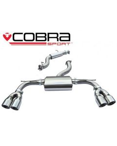 Cobra Sport Cat Back Exhaust for Audi S3 (8V) Saloon Resonated (AU67) buy in USA