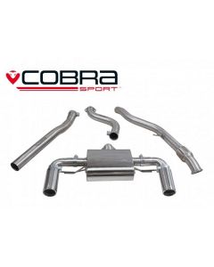 Cobra Sport Cat Back Exhaust for BMW M235i F22 2014+ Non Resonated (BM83) buy in USA