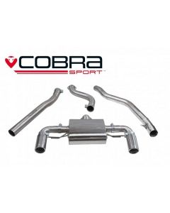 Cobra Sport Cat Back Exhaust for BMW M240i F22 LCI 2015+ Auto Non Resonated (BM98) buy in USA