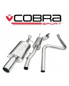 Cobra Sport Cat Back Exhaust for Ford Fiesta MK6 Zetec S 2002-2007 Resonated (FD38) buy in USA