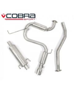 Cobra Sport Cat Back Exhaust for Toyota Celica 1.8 VVTi 190PS (99-06) (TY03TP17) buy in USA