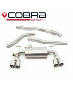 Cobra Sport Cat Back Exhaust Valved for BMW M2 F87 Coupe 2016+ (not for M2 Competition model) (BM101) buy in USA