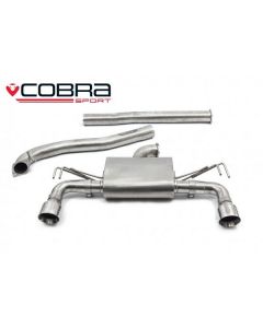 Cobra Sport Cat-Back Exhaust for Mitsubishi EVO 10 (X) Non Resonated (MT32) buy in USA