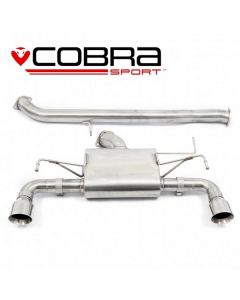 Cobra Sport Centre and Rear Exhaust for Nissan 350Z Non Resonated (NZ01) buy in USA