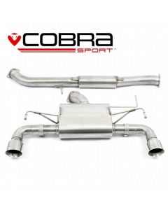 Cobra Sport Centre and Rear Exhaust for Nissan 350Z Resonated (NZ02) buy in USA