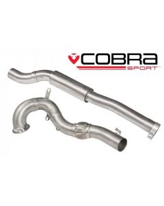 Cobra Sport Front Pipe + De Cat for Audi TTS MK3 2.0 TFSi Quattro 2015+ (AU72) buy in USA