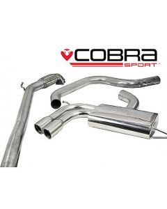 Cobra Sport Turbo Back Exhaust for Audi A3 (8P) 2.0 TFSi Decat Non Resonated (AU15D) buy in USA