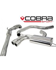 Cobra Sport Turbo Back Exhaust for Audi A3 (8P) 2.0 TFSi Sport Catalyst Non Resonated (AU15B) buy in USA