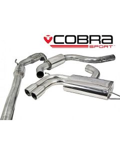 Cobra Sport Turbo Back Exhaust for Audi A3 (8P) 2.0 TFSi Sport Catalyst Resonated (AU15A) buy in USA