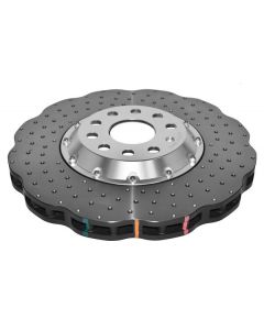 DBA Brake Disc Set Series 5000 2-piece Slotted/Drilled 345x30mm for Audi, Seat, Skoda, VW (DBA52808WSLVXD) buy in USA