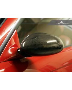 AutoTecknic Replacement Carbon Fiber Mirror Covers - BMW E46 M3 buy in USA