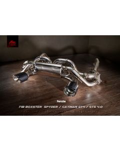 FI Exhaust Valvetronic Muffler for Porsche Cayman 718 4.0l GT4 / Boxster Spyder 718 4.0l (PH-718GT4F-CBV) buy in USA