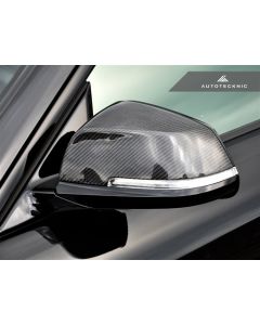 AutoTecknic Replacement Carbon Fiber Mirror Covers - BMW F87 M2 buy in USA